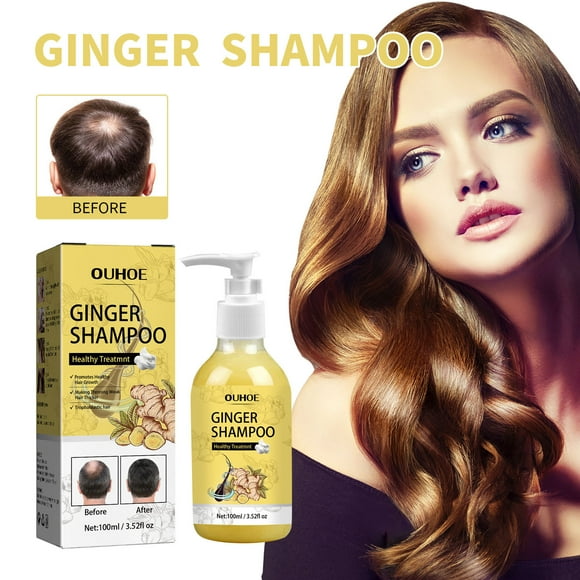Weekly Deals! Gspmoly Hair Care Products, Ginger Shampoo Hair Conditioner Nourishing Shampoo Itching Hair Growth Shampoo 100Ml Shampoo and Conditioner