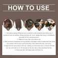 thumbnail image 6 of HYLLai Vegan Semi-Permanent Hair Conditioner with Shea Butter - Color Depositing Treatment for Natural & Dyed Hair, Moisturizing & Nourishing, Brown Toning, 6 of 9