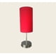 thumbnail image 2 of Lampara de mesa Murano Rojo Iluminación Luz Vic Moderno, 2 of 2