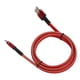 thumbnail image 3 of Cable de carga rápida 5A, cable de datos de carga menos pérdida 1 m de espesor rojo para teléfono móvil Android para teléfono móvil IOS LHCER Descripción de la referencia, 3 of 7