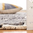 thumbnail image 4 of Safavieh Ebony Ronnie Geometric Area Rug, Dark Gray/Ivory, 5' x 8', 4 of 10