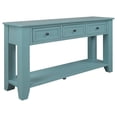 thumbnail image 4 of 55'' Inch Modern Narrow Console Sofa Table with 3 Drawers and 1 Shelf for Living Room, Entryway/Hallway, 4 of 7