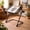 Black, variant on FurnitureR Adjustable Drafting Table, Tilting Art Desk for Drawing and Painting, Craft Table for Adults and Kids, White