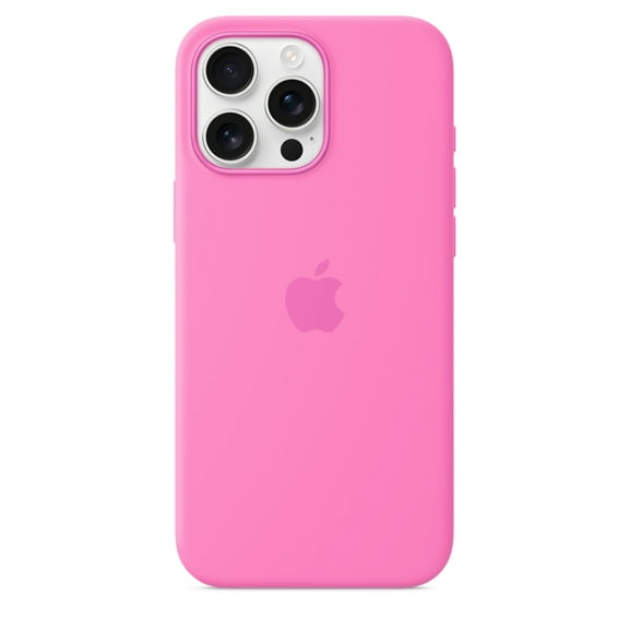 Apple iPhone 16 Pro Max Silicone Case with MagSafe - Peony