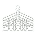 thumbnail image 2 of Washranp 5Pcs Multifunctional Wavy Hangers,Space-Saving Anti-Slip Clothes Hangers Closet Organizer for Tank Top Dress Belt, 2 of 3