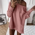 thumbnail image 3 of GigrtiJin Plus Size Sweatshirt for Womens Casual Long Sleeve Loose Pullover Tops Fashion Solid Color Comfy Sweatshirts, 3 of 6
