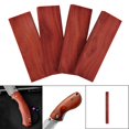 thumbnail image 4 of Padauk Wood Knives Scales, Crafts Making, DIY, Exotic, Knives Makers Mango de material en blanco para cuchillas en blanco Empuñaduras de Cuchillos Knifemakers 4 piezas Baoblaze Balanzas de cuchillos, 4 of 8