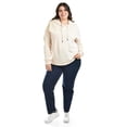 thumbnail image 5 of Sudadera efecto jaspeado Roman Fashion Talla Extra 654 Durazno naranja claro, 5 of 5