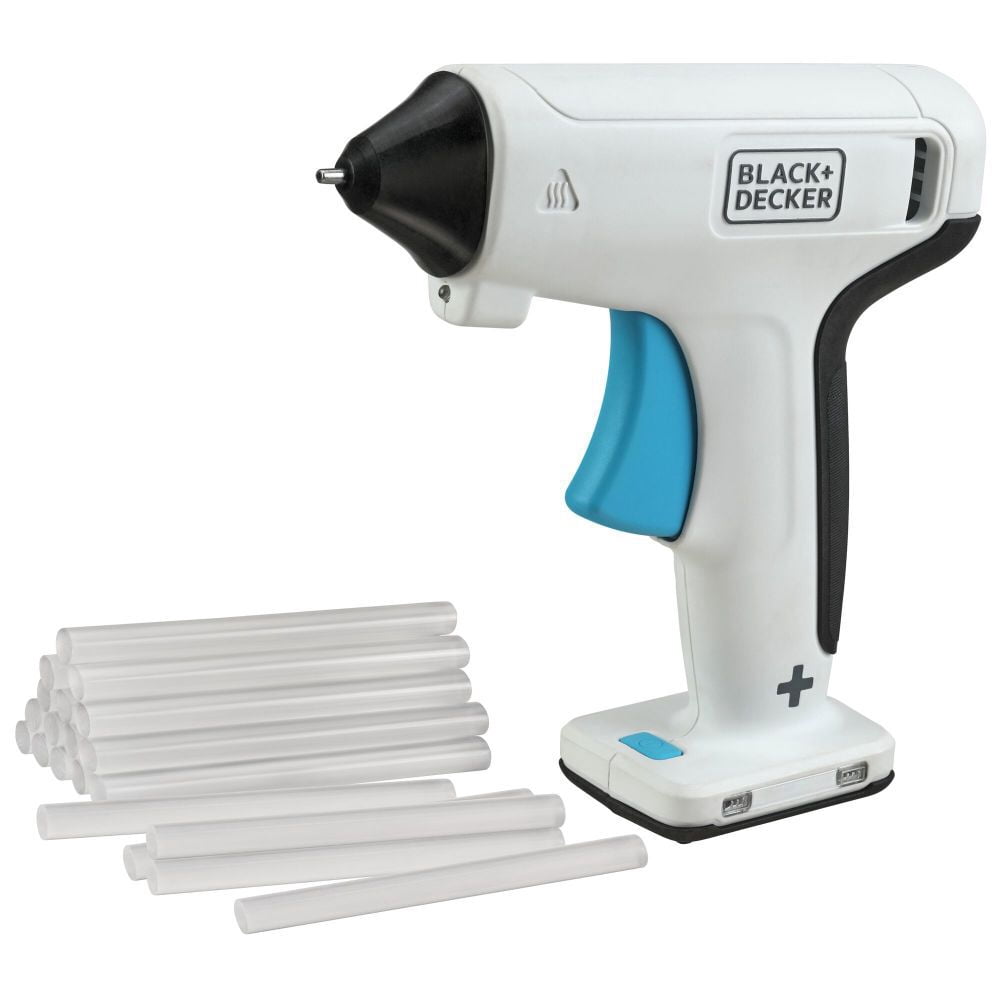 BLACK+DECKER 4V MAX* Cordless Glue Gun, USB Rechargeable (BCGL115FF)
