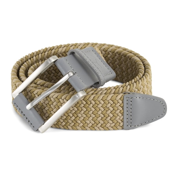 NEW Men's Puma Braided Weave Golf Belt Prairie Tan S/M