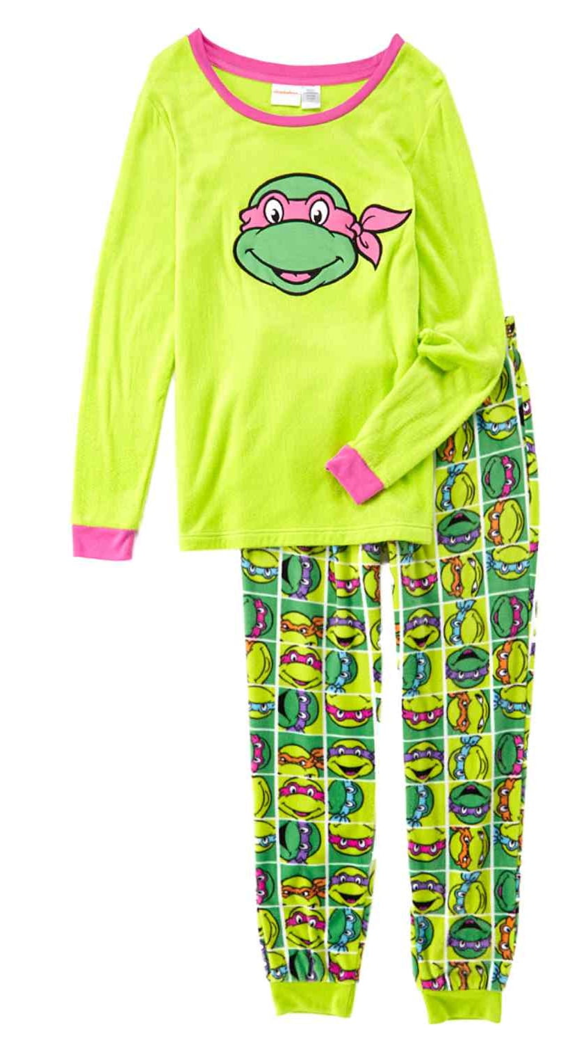 Briefly Stated Womens Teenage Mutant Ninja Turtle Ladies Plus Size Shortie Pajama