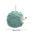 thumbnail image 2 of Bookk Hedgehog Towel Cute Fuzzy Hand Towels For Kids And Adults Soft And Absorbent, 2 of 4