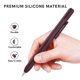 thumbnail image 3 of Kuymtek Estuche de silicona para lápiz Apple Pencil 1 Funda protectora suave (Rojo) Kuymtek Componentes de la computadora, 3 of 8