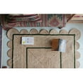 thumbnail image 3 of Chouhan Rugs Natural Jute Scalloped Rug Bohemian Rug Decor Rug Handwoven Rug Custom Rug Decorative Rug, 3 of 5