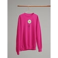thumbnail image 3 of Love Daisy Positive Heart  Sweatshirt Women -Image by Shutterstock, Female XX-Large, 3 of 4
