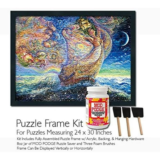 Mod Podge Jigsaw Puzzle Frame Kit - for Puzzles Measuring ...