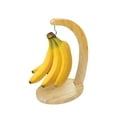 thumbnail image 1 of JS Gourmet - Porte-Bananes avec Crochet pour Bananes et Fruits, en Bambou, 1 of 2