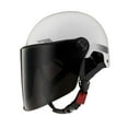 thumbnail image 5 of JISADER Motorcycle Half Helmet Accessories Vintage Design for Cycling Bike Motocross White, 5 of 9