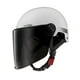 thumbnail image 5 of Casco de motocicleta abierto ligero, accesorio para hombre y mujer, retro, para motocross, ciclomotores y bicicletas. Blanco, 5 of 8
