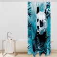 thumbnail image 2 of Panda Waterproof Shower Curtain Set with Hooks - Printed Bathroom Decoration - 3 Piece Curtain Set, 2 of 5