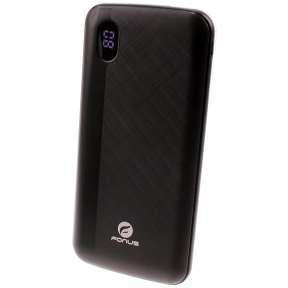 10000mAh Power Bank LED Display for Samsung Galaxy S20/S21/S22/Plus/Ultra/FE - Backup Battery Portable Charger Slim 2-Port USB 1-Port USB-C