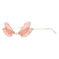 thumbnail image 1 of Gafas de sol vintage resistentes a los rayos UV Gafas de sol femeninas Gafas ostentosas Accesorios decorativos FLhrweasw Nuevo, 1 of 6