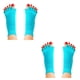 thumbnail image 3 of Toystoory 1 Pair 5 Toe Socks Overlapping Color Comfortable Breathable Dressing Solid Separation Relaxing Hosiery cielo azul 2piezas Toystoory CBP096051, 3 of 5