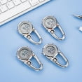 thumbnail image 4 of CUITING 1X Carabiner Watch  Hikers Backpack Clip On Band Carabiner Digital Sports Fob Watch Luminous, 4 of 6