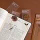 thumbnail image 2 of Marcapáginas translúcido de PET Serie Natural Plant Institute con cuenta de mano de viento Material de decoración 5 en 6, 2 of 3