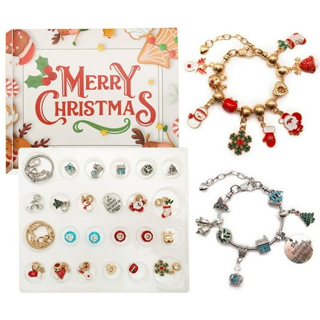 

Feltree Educational Toys Bracelets Christmas Party Toy Gift Jewelry Changeable Bracelets For Girls: 24 Festive Birthday Gifts For Girls 3-8 Years Old Pretend Play And Dress Up Kids Toy Clearance Red