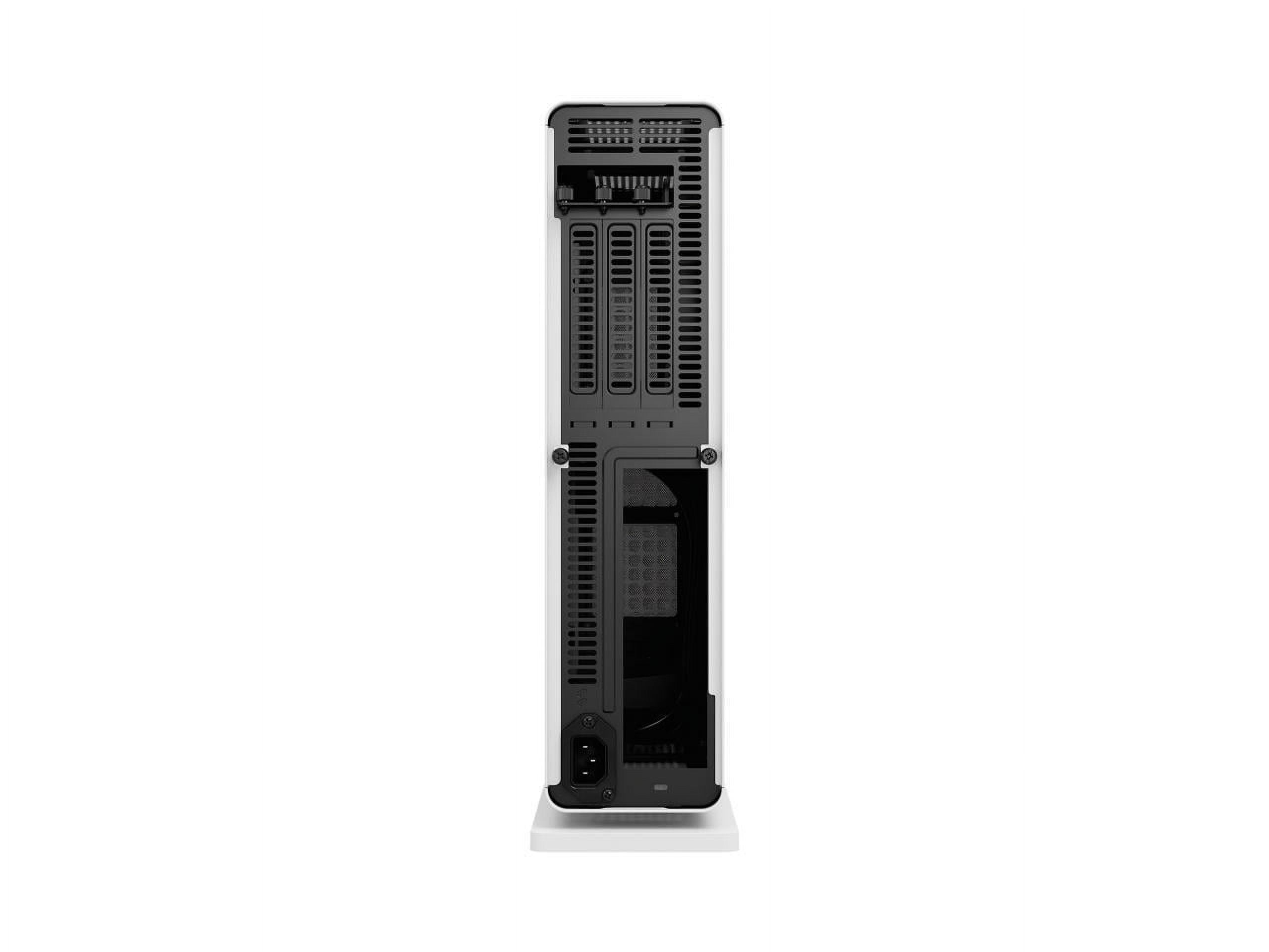 Fractal Design Ridge White Mini-ITX Slim SFF Console PC Case