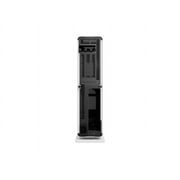 Fractal Design Ridge White Mini-ITX Slim Small Form Factor Console PC Case with PCIe 4.0 Riser