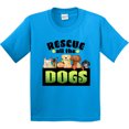 thumbnail image 3 of Inktastic Rescue All the Dogs Youth T-Shirt, 3 of 5