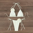 thumbnail image 5 of Traje de baño de 2 piezas para mujer, trajes de baño para mujer, traje de baño de dos piezas con estampado de rosas, tirantes finos y cintura alta, traje de baño de playa para mujer, 5 of 5