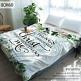 thumbnail image 6 of Christian Gifts for Women Blanket Religious Inspirational Gifts for Women Bible Verse Scripture Prayer Soft Flannel Throw Blanket 50"X40", 6 of 6