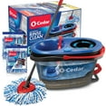 thumbnail image 1 of Sistema Spin Mop & Bucket System O-Cedar RinseClean + 2 cabezales de mopa, 1 of 9