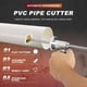 thumbnail image 3 of Cortador de Tubos de PVC para Interiores, Profundidad de Corte Ajustable de 7 Pulgadas, para Atornilladores de y Taladros., 3 of 7
