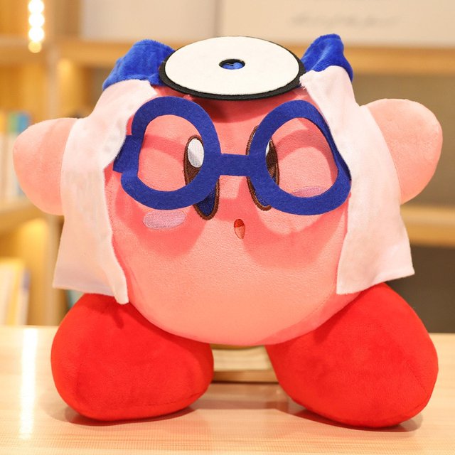 10-60cm estrella de dibujos animados Kirby muñeco de peluche almohada niños regalo de cumpleañoszhangyuxiang