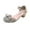 Pink, variant on POIUYTR Little Girl's Sparkle Mary Jane Ballerina Flat Flower Wedding Party School Glitter Low Heel Dress Shoes Princess Pumps Sandals for Kids