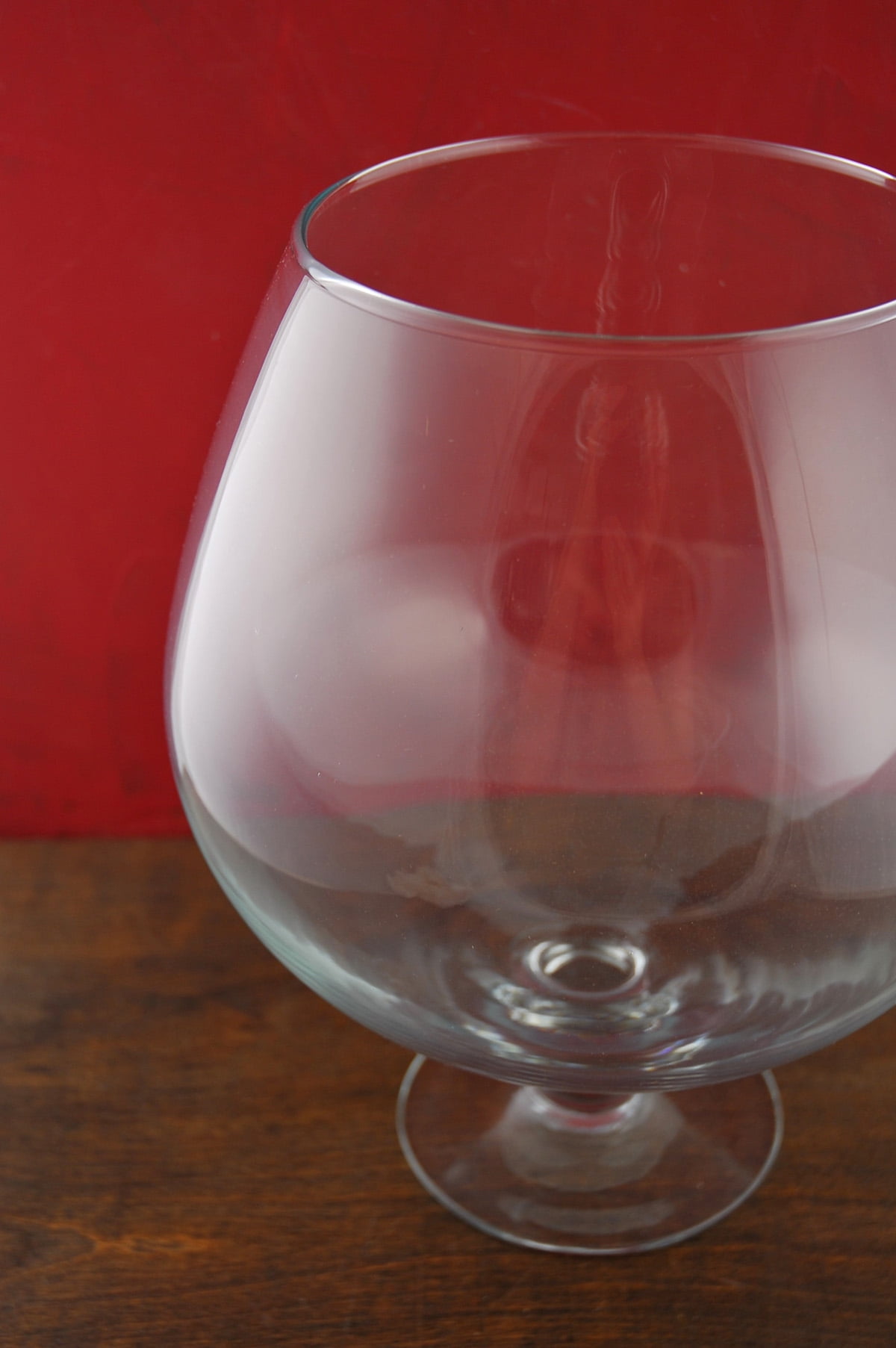 Large Brandy Glass Vase 11 5 Inch 250 Ounce Walmart Com