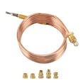 thumbnail image 2 of Termopar De Gas, M6x0.75 Alta Precisión Respuesta Rápida Resistencia A Altas Temperaturas Termopar De Repuesto De Cobre De Seguridad Para Estufas Eléctricas, Estufas De Gas,, 2 of 8