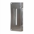 thumbnail image 3 of Don-Jo 514-CW 22 Gauge Stainless Steel Mortise Lock Wrap-Around Plate, Polished Brass Finish, 5" Width x 12" Height, for 86 Cut-Out, 3 of 4