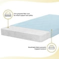 thumbnail image 5 of Evolur Rest EZ 2 in 1 Mini Crib Mattress, Blue, 5 of 13