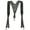 Grey, variant on Tactic Adjustable Y Type Suspenders Outdoor Duty Belt Tactic Harness Adjustable