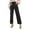 3# Black, variant on Cyglowse Women Corduroy Wide Leg Pants 2026 Fall Fashion Casual Button Down High Elastic Waist Trousers with Pockets Beige M