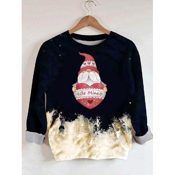 Sudadera de manga larga con estampado de gnomos navideños Tmvgtek Para estrenar