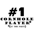 thumbnail image 2 of CafePress - #1 Cornhole Player Mug - 11 oz Ceramic Mug - Novelty Coffee Tea Cup, 2 of 4