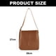 thumbnail image 2 of Bolso de PU de diseño de nicho avanzado, nuevo bolso de compras de gran capacidad para viajeros, bolso de hombro marrón, 2 of 6