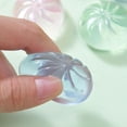 thumbnail image 3 of Translucent & Sparkling Mini Bun Squishy Set 4-Pack Pure TPR 3cm Toy & Adorable, 3 of 7