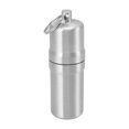 thumbnail image 3 of Case 10 Sticks  Case Stainless Steel Dampproof Portable Mini  Box with Keychain Gift for Man, 3 of 7